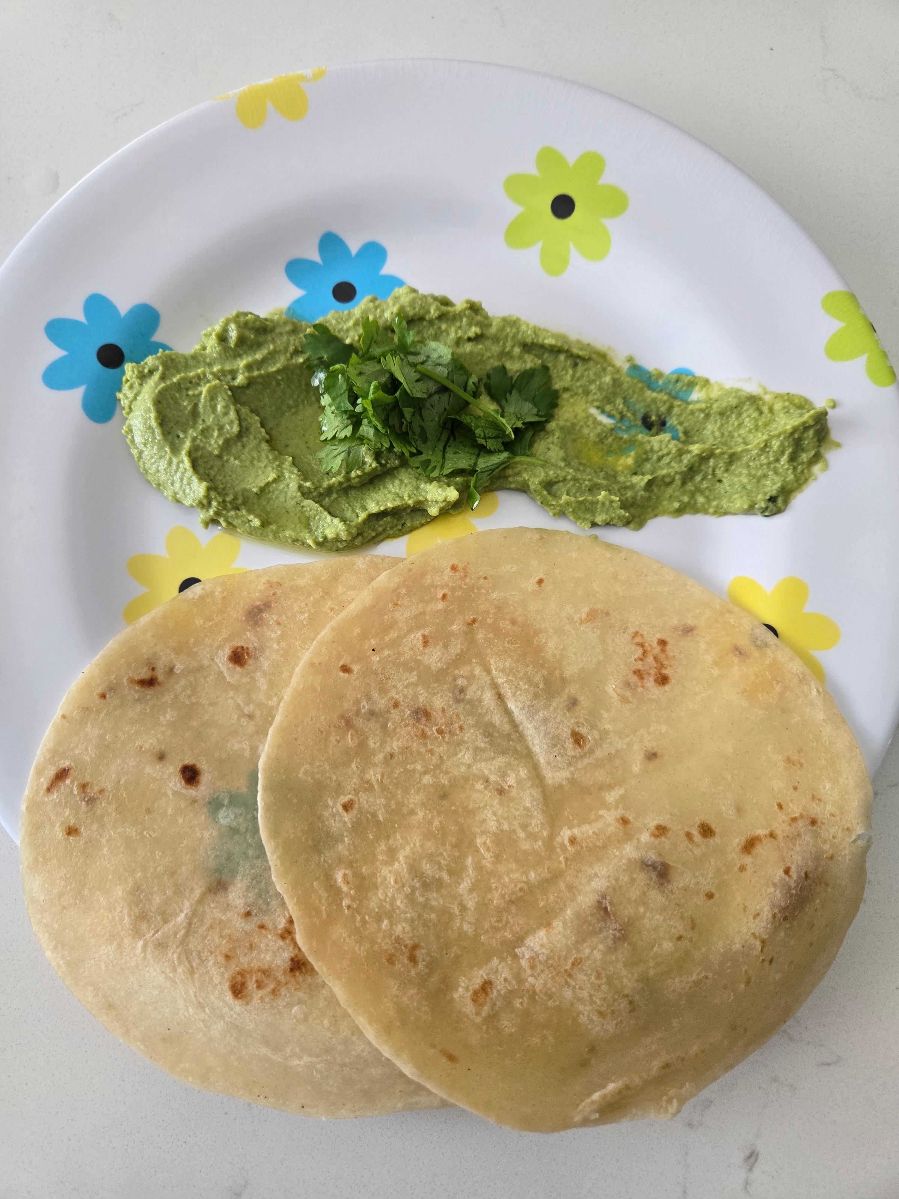 Cilantro Jalapeno Hummus
